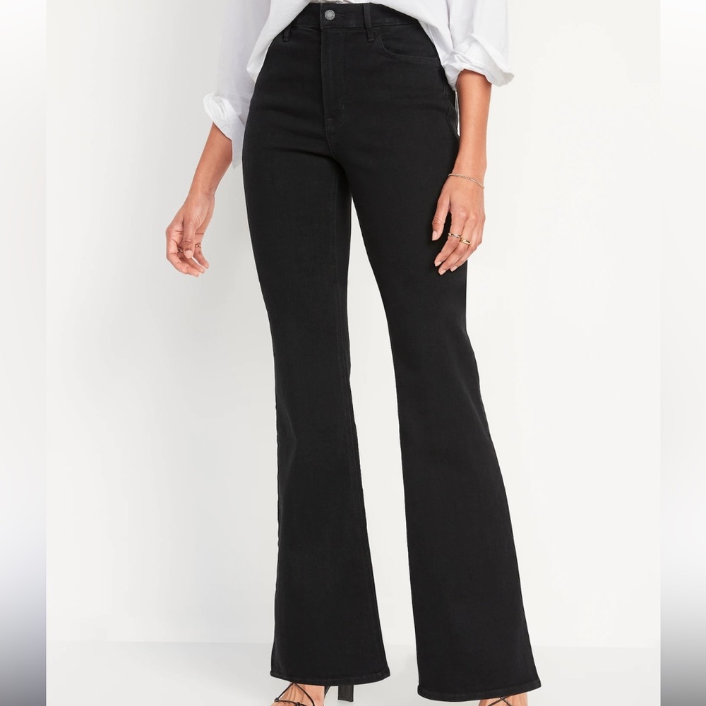 High Waisted Flare Jeans